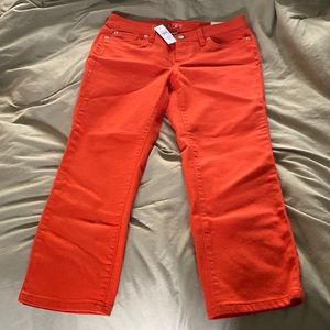 Ann Taylor aloft crop jeans